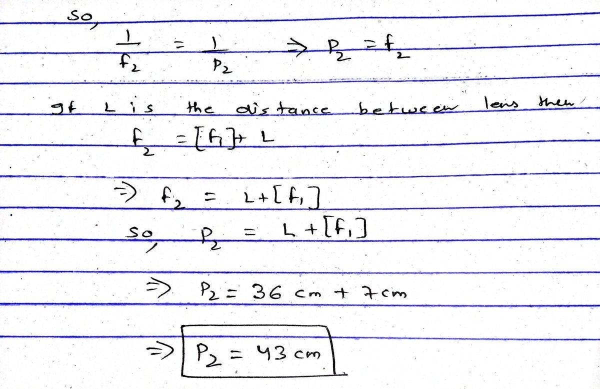 Physics homework question answer, step 2, image 1